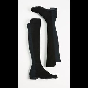 Stuart Weitzman 50/50 suede boots